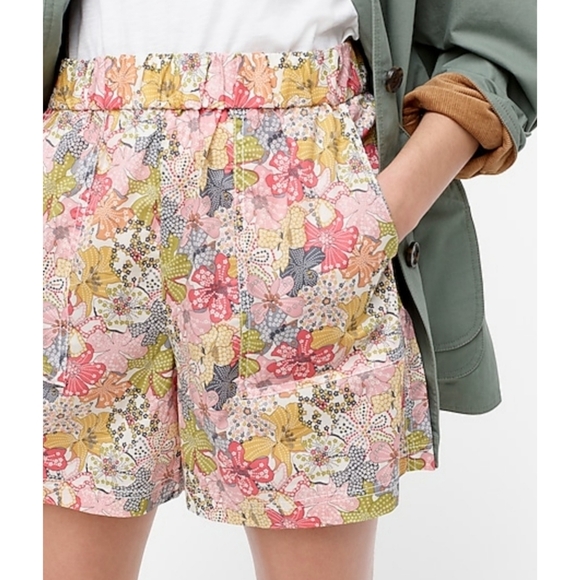 10. J.Crew Pull-on camp short in Liberty® florals - Picture 2 of 7